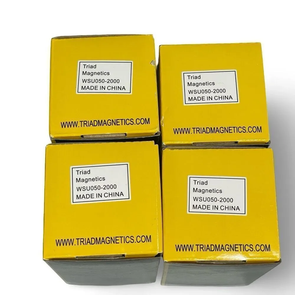 TRIAD MAGNETICS- Set of 4, WSU050-2000, AC/DC Wall Mount Adapter 5V 10W, NWB